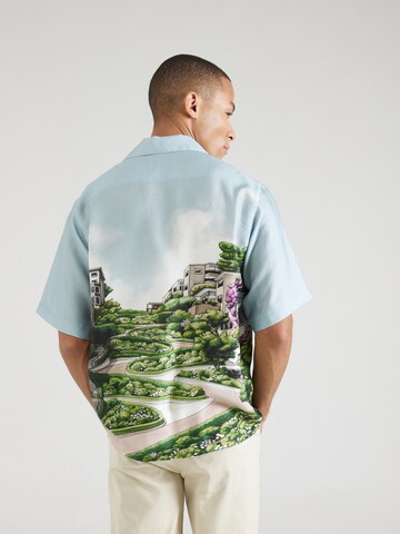 SCOTCH & SODA Comfort fit Overhemd in Blauw