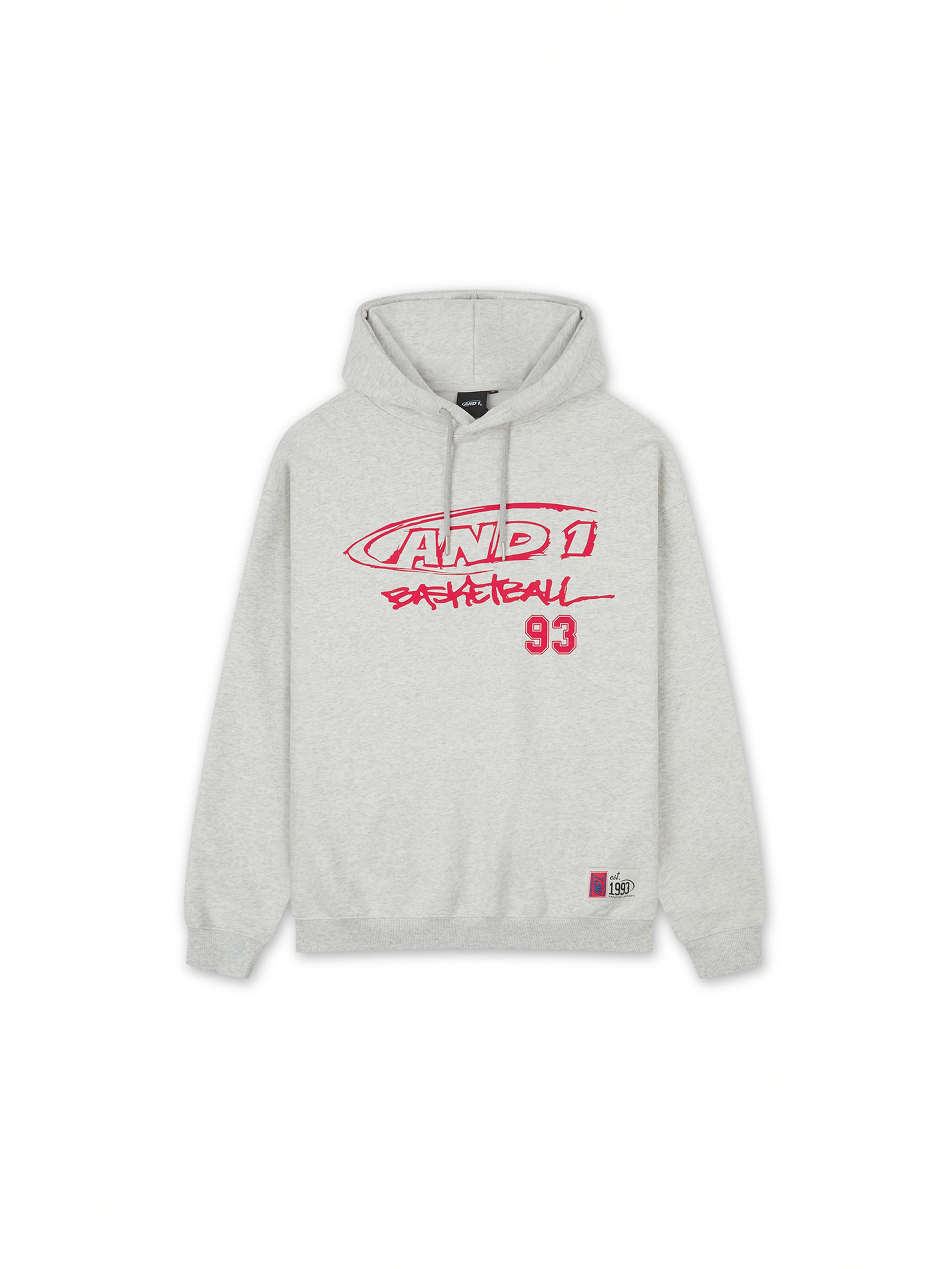 Sweat-shirt AND1 en gris : devant