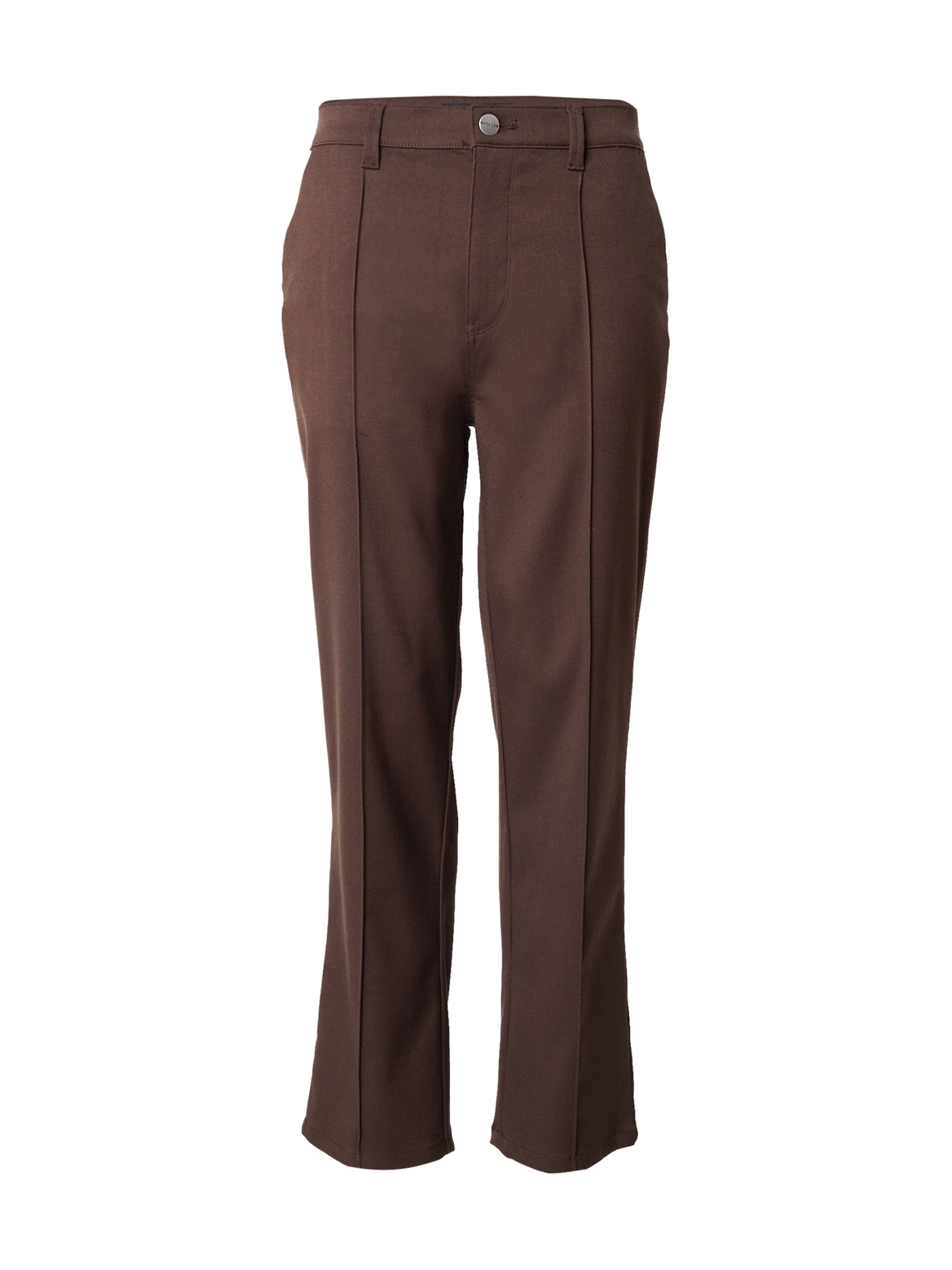 Pegador Обычный Плиссированные брюки в Коричневый: спереди