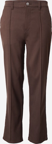 Pegadorregular Hlače - smeđa boja: prednji dio