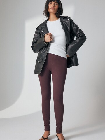 Next - Skinny Jeggings en lila: frente