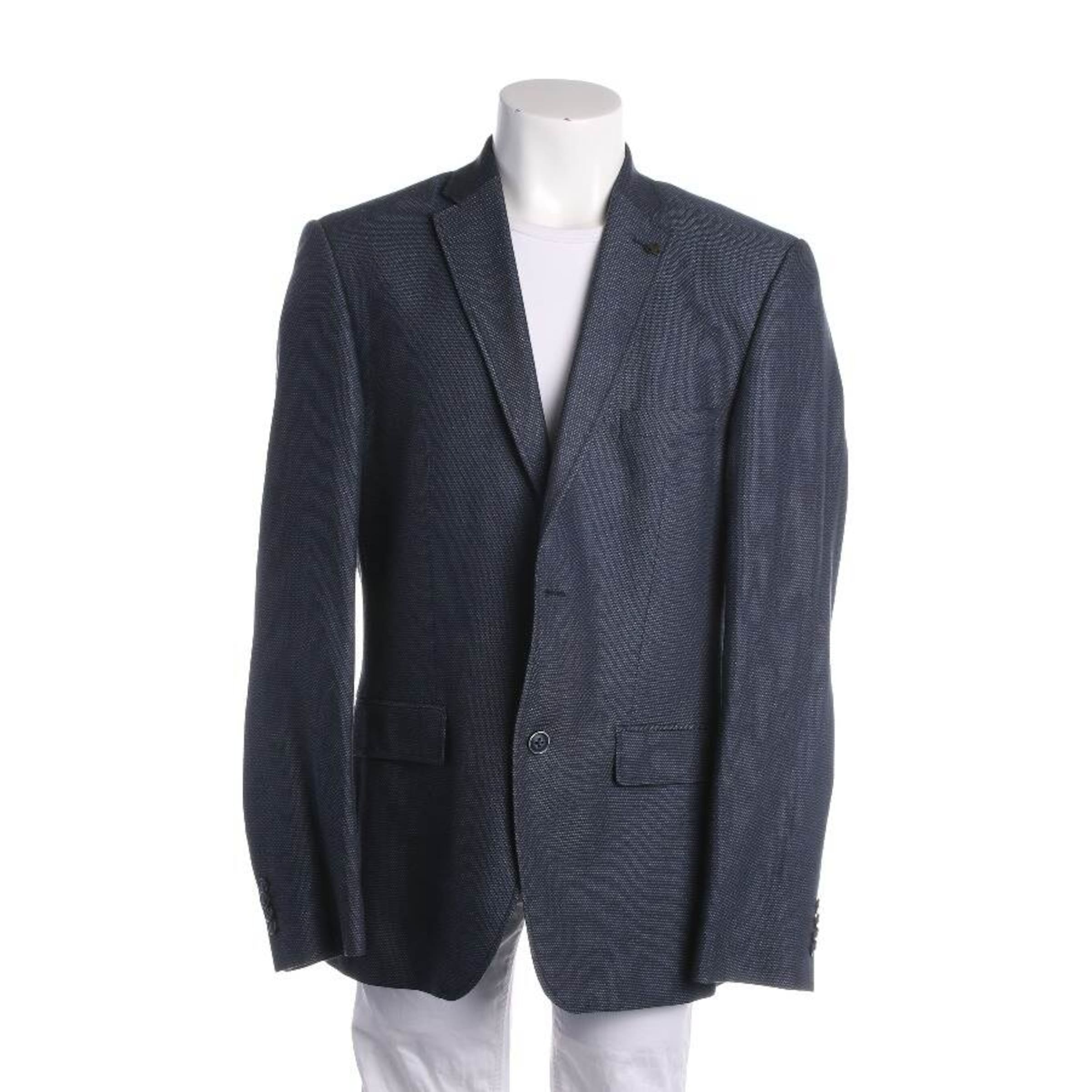 ROY ROBSON Suit Jacket in M-L in Blue: front