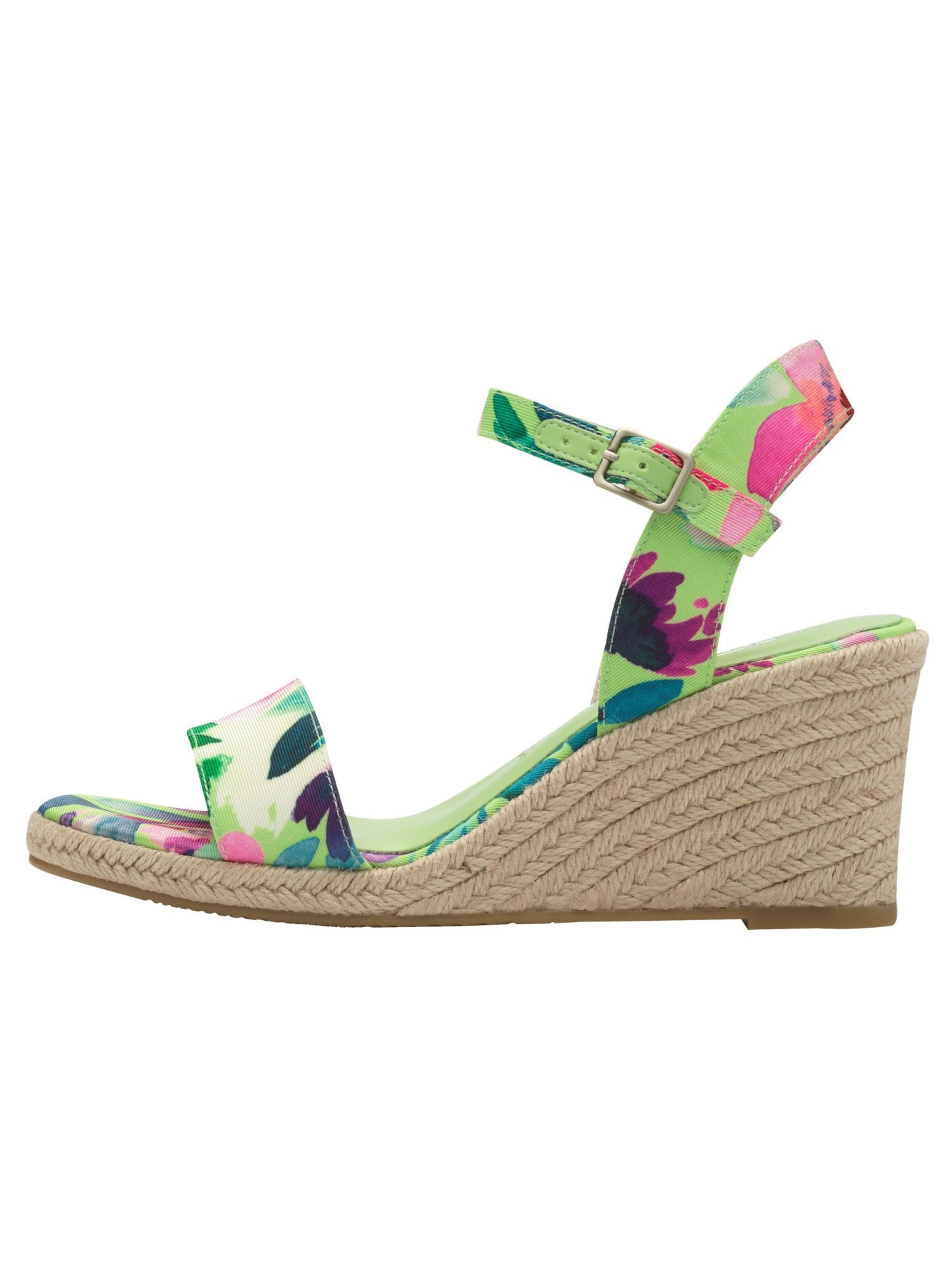 Tamaris Sandaal in Groen