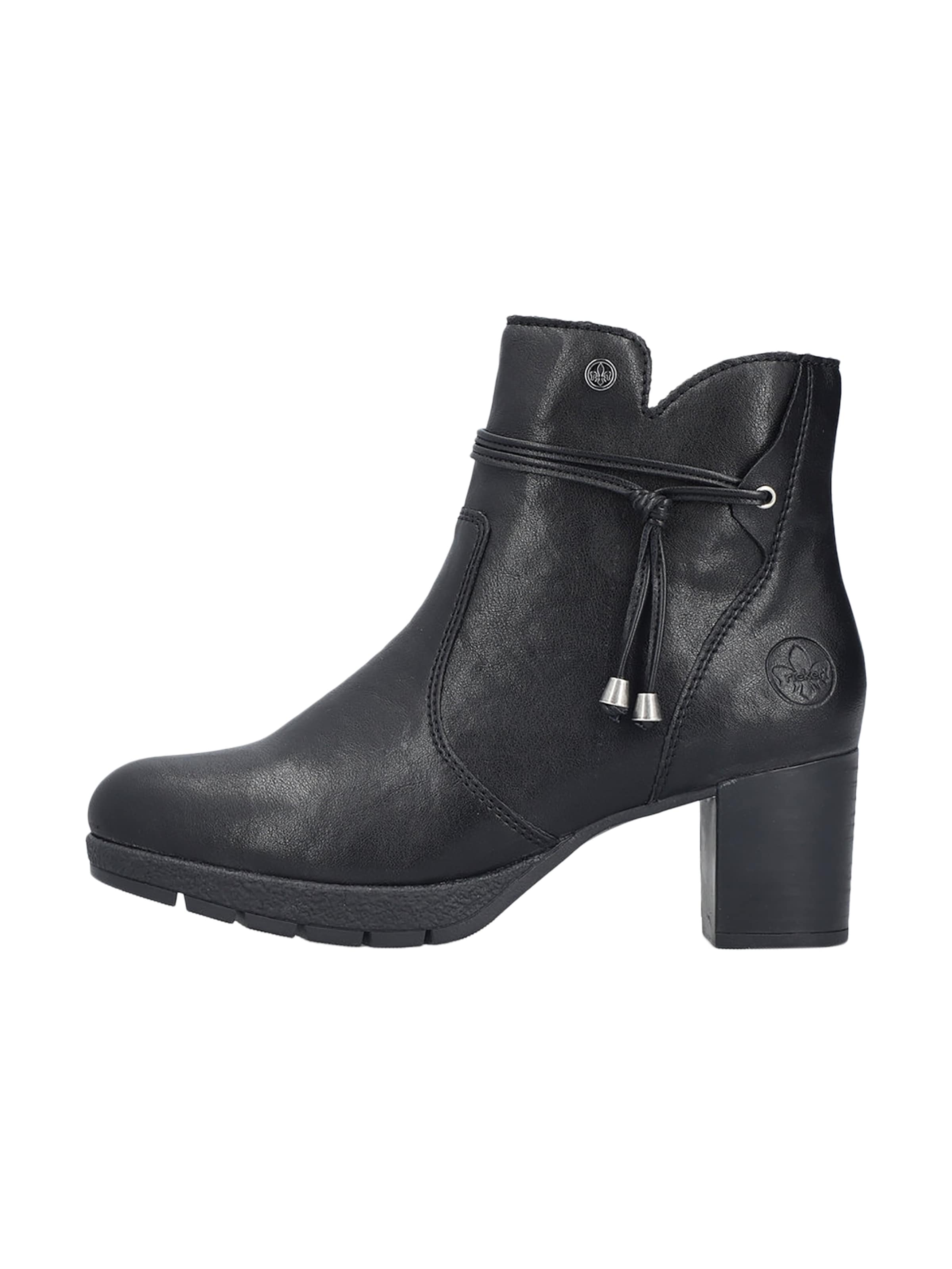 Bottines 'Girona Absatzstiefelette' Rieker en noir : devant