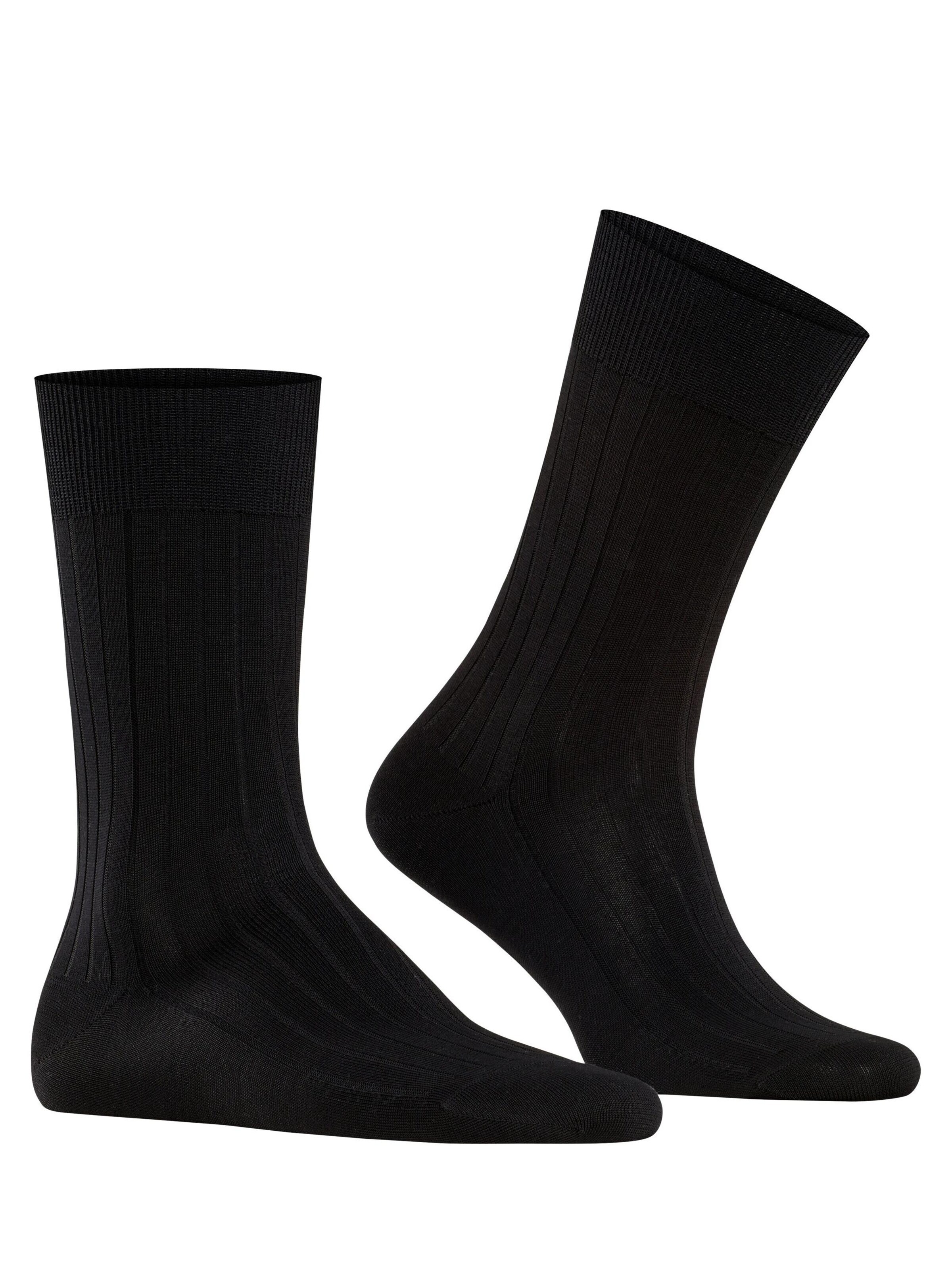 FALKE Socken 'Milano'‌‌‌‌‌‌ in Schwarz