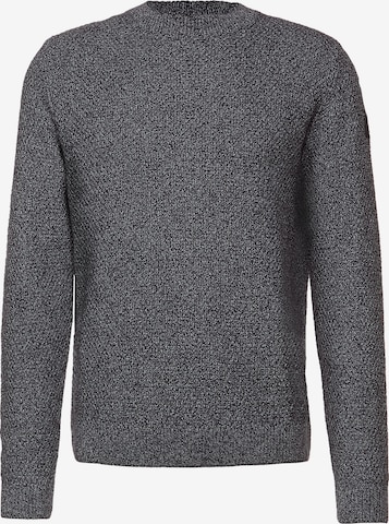 Street One MEN Sweater in Grey: front