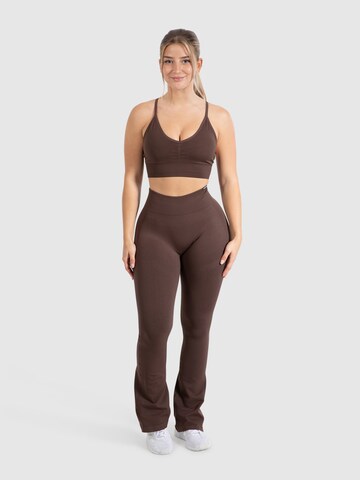 Smilodox Bustier Sport bh 'Maria' in Bruin