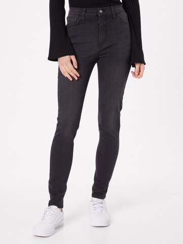 Freequent Skinny Jeans 'HARLOW' in Zwart: voorkant