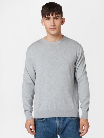 JACK & JONES Trui 'RAY' in Grijs: voorkant