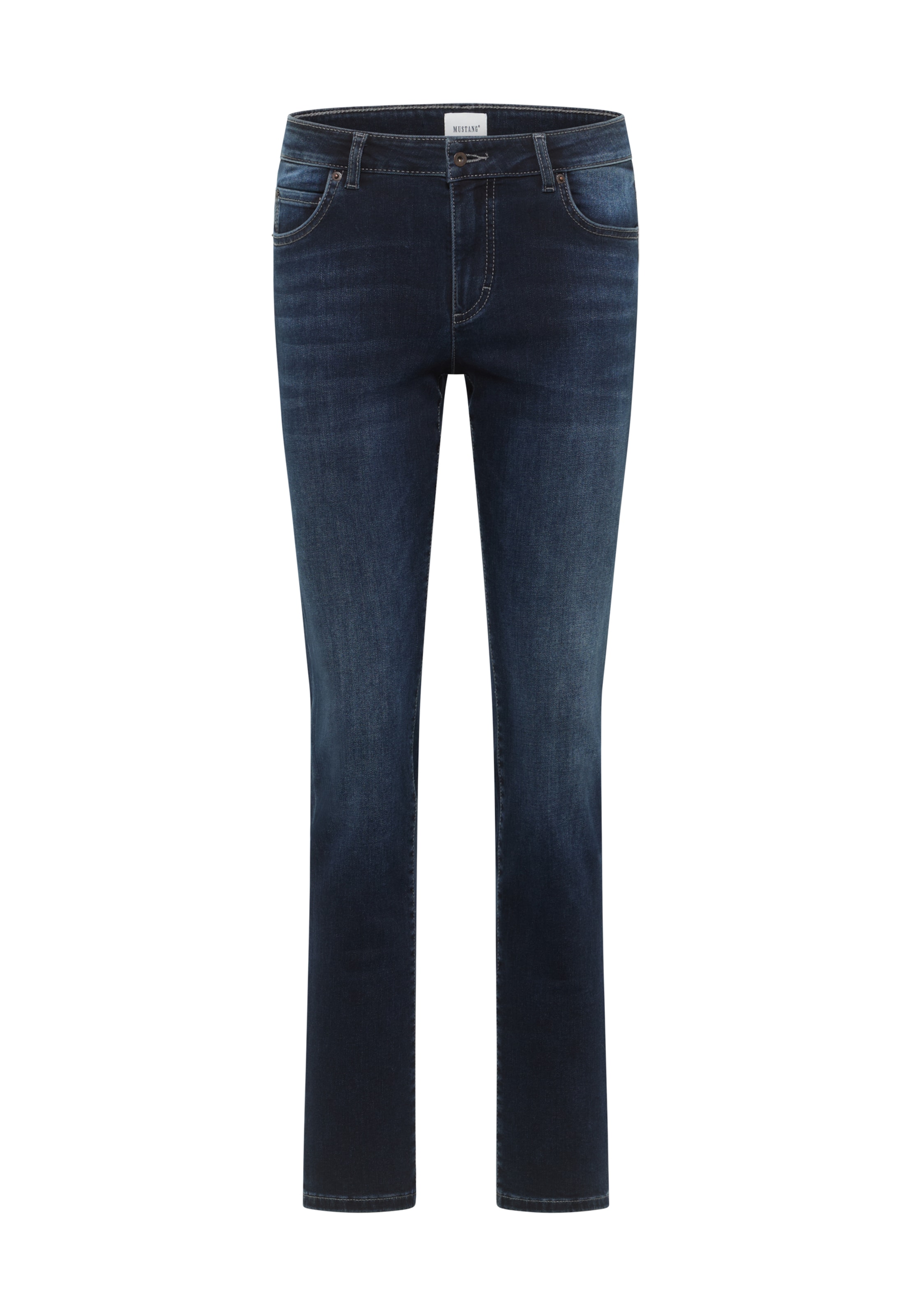 MUSTANG Slimfit Jeans in Blau: Vorderseite