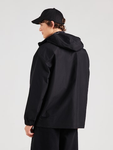 Calvin Klein Jeans Átmeneti dzseki 'OXFORD' - fekete: hátul