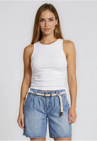 Cloud5ive Top 'Vakarli' in White: front