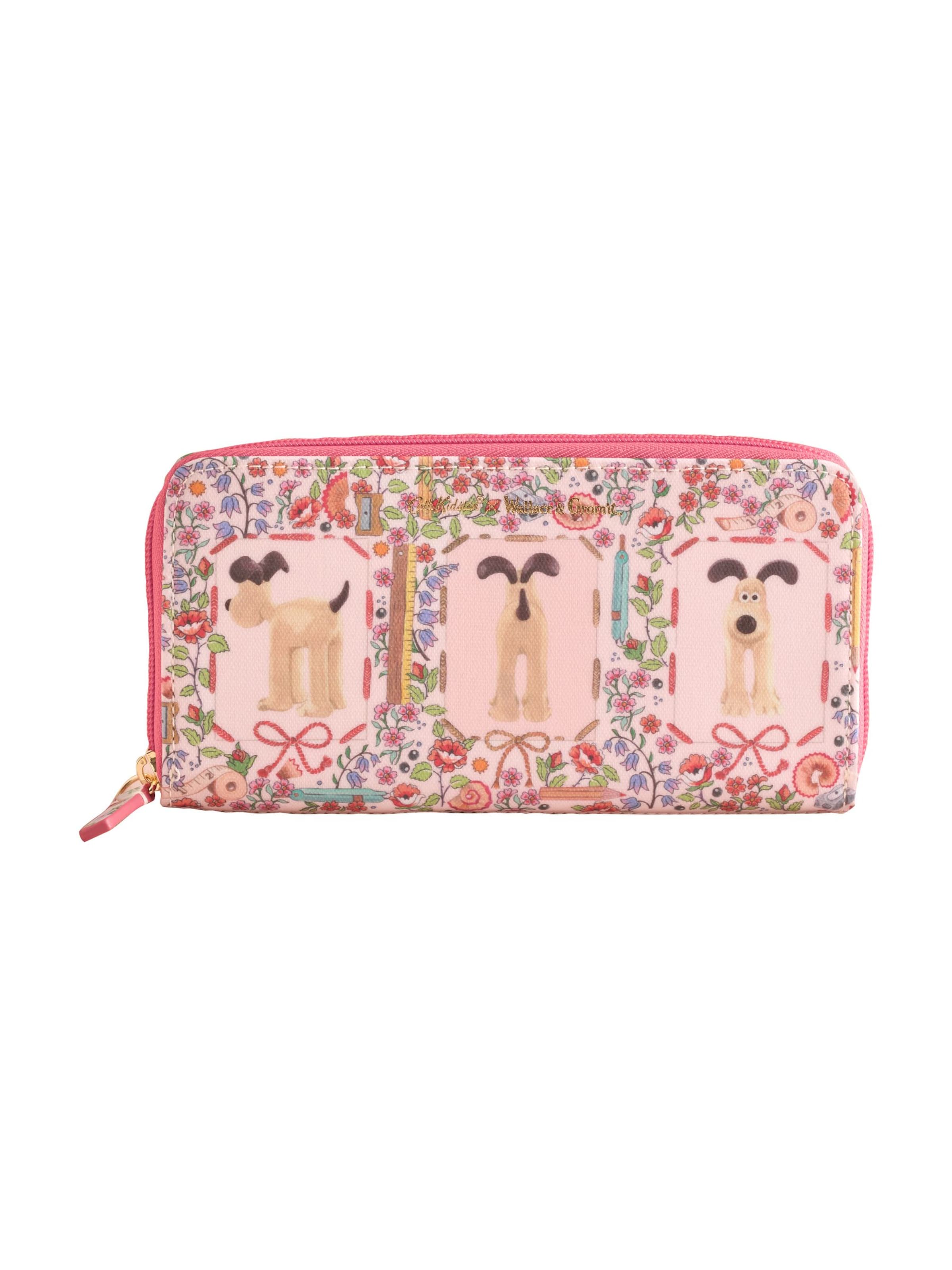 Portamonete 'Wallace And Gromit' di Cath Kidston in beige: frontale