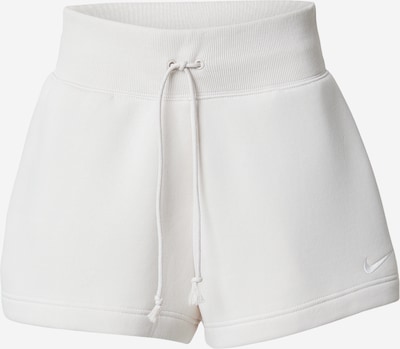 Nike Sportswear Pantalón 'PHNX FLC' en 40 en crema / blanco, Vista del producto
