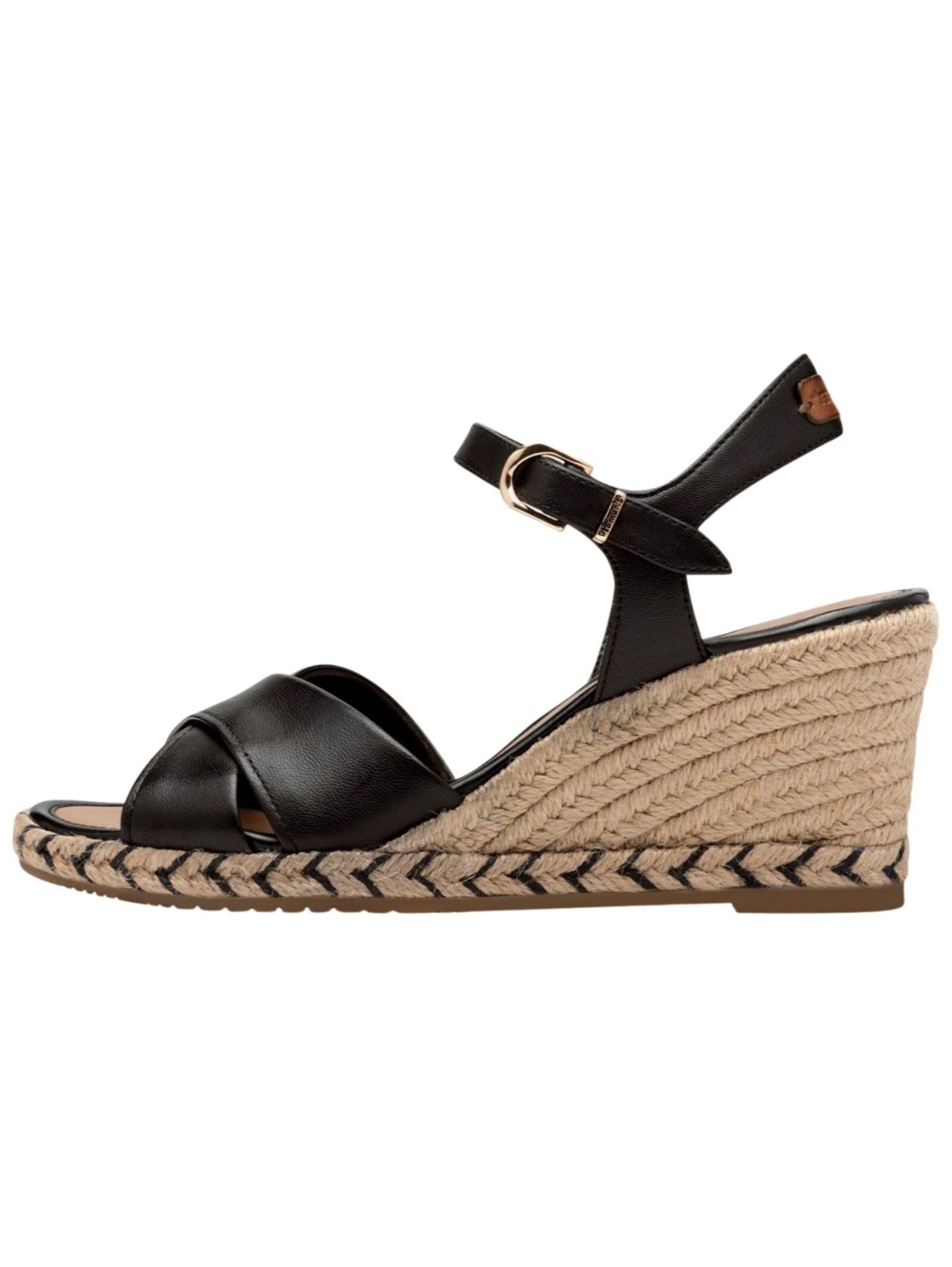 Tamaris Sandale in Schwarz