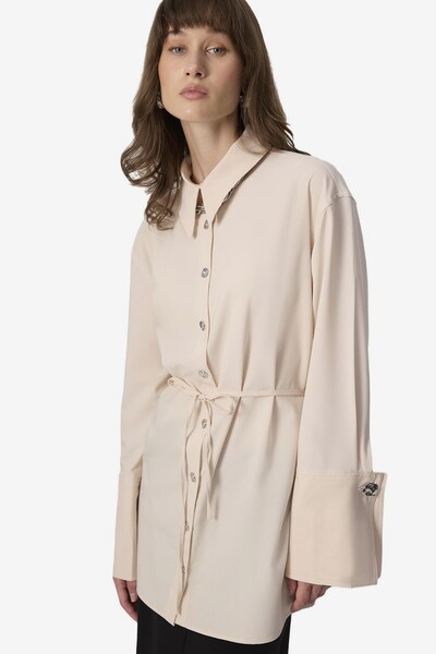 Touche Prive Blouse in de kleur Goud / Zwart / Wit, Productweergave