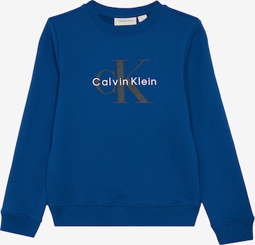 Calvin Klein Jeans - Sudadera en azul: frente
