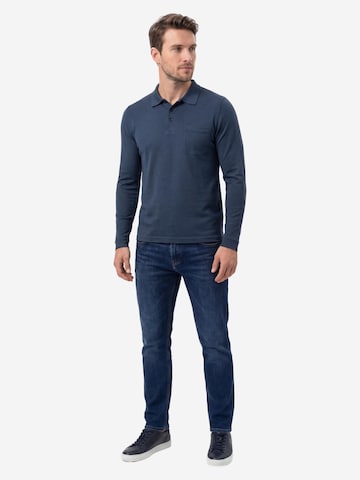 Ragman Shirt 'Basic' in Blue