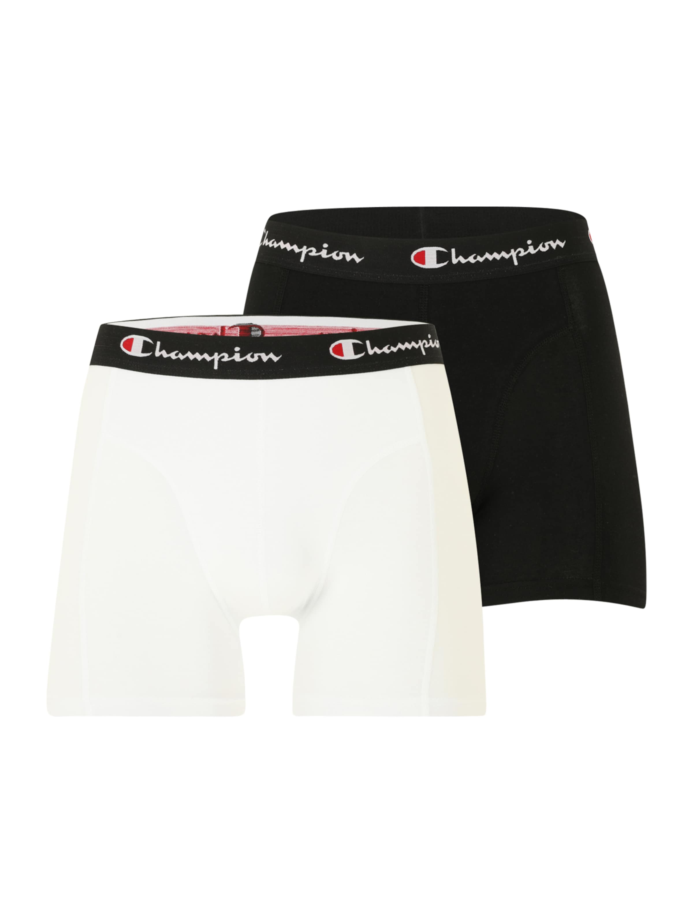 Champion Authentic Athletic Apparel Boxeralsók - fekete: elől