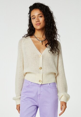 Fabienne Chapot Strickjacke in Beige: Vorderseite