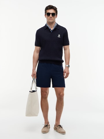 Regular Pantalon 'Dover Performance' TOMMY HILFIGER en bleu