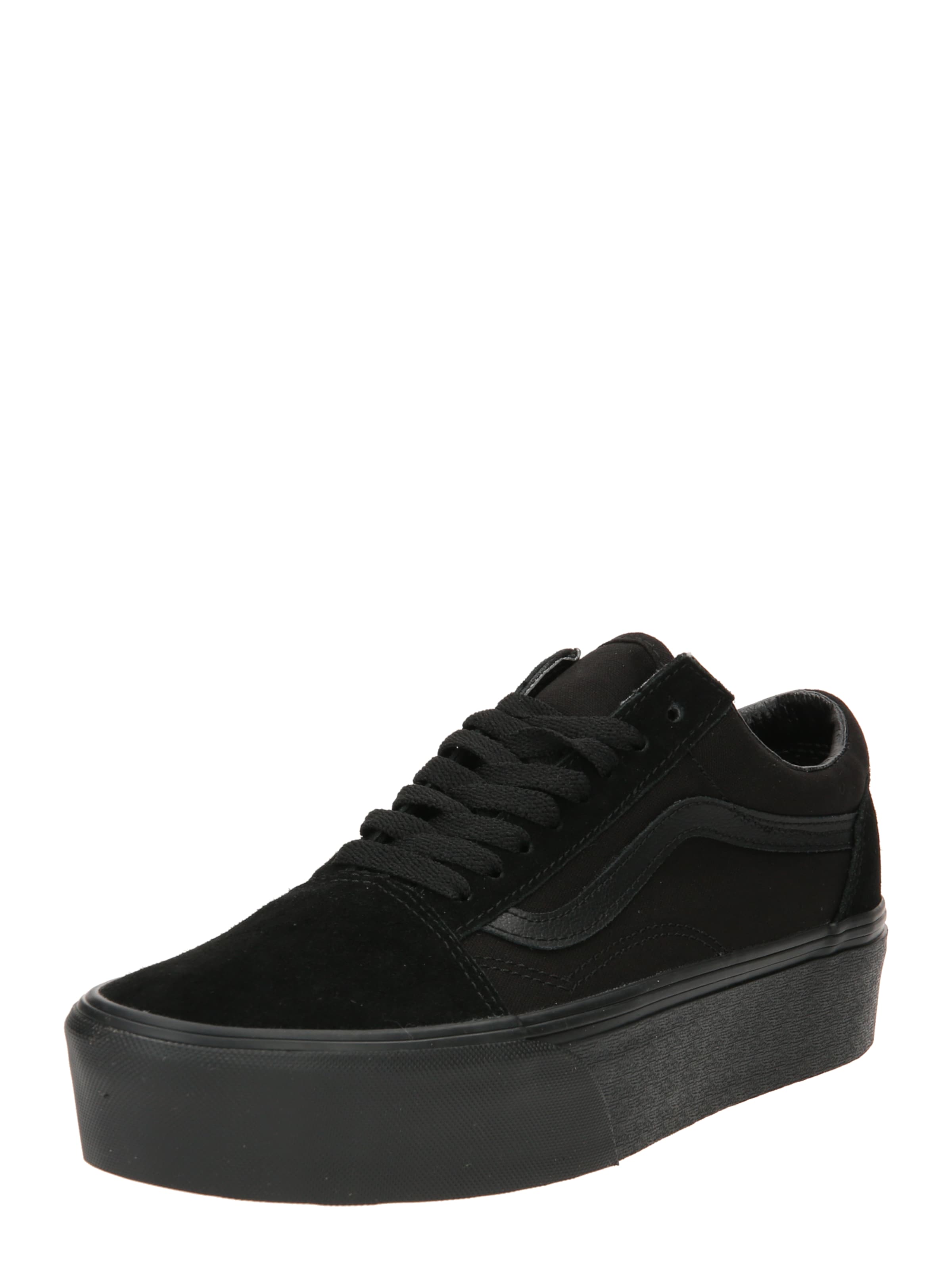 VANS - Zapatillas deportivas bajas en negro: frente