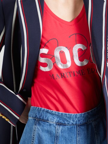 Soccx Shirt in Rood