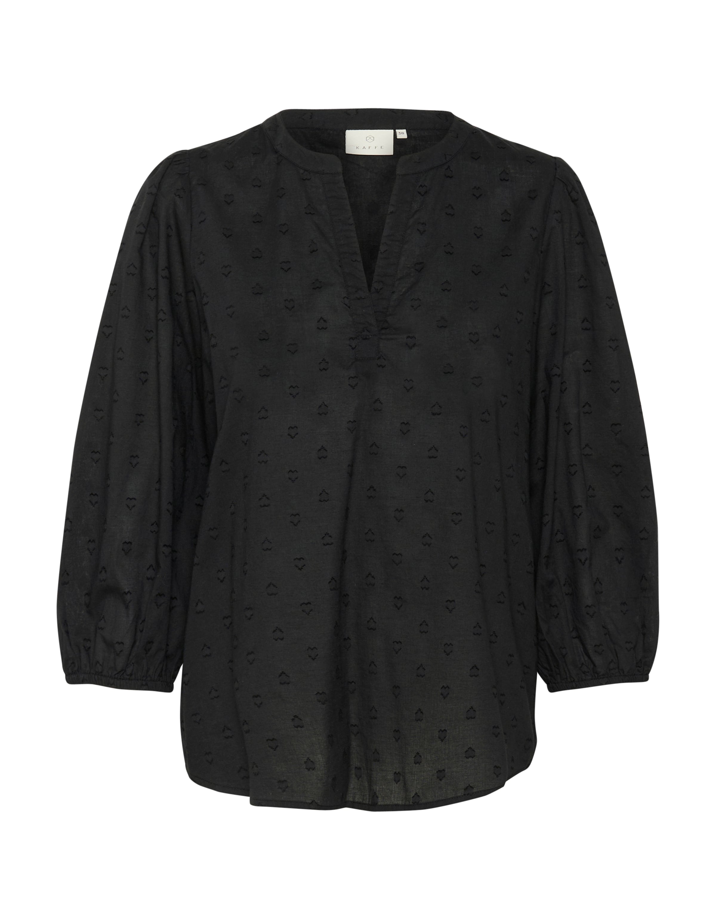 Kaffe Blouse &#x27;KA Jollia&#x27; in Zwart: voorkant