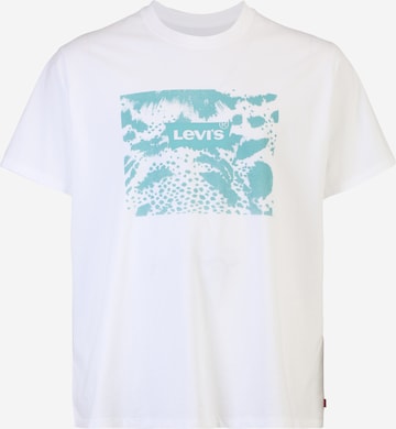 Levi's® Big & Tall Shirt 'Relaxed Fit Tee' in White: front