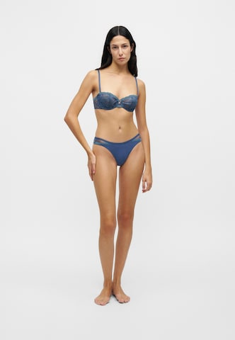 TRIUMPH Balkonetka Biustonosz 'Comfort Allure' w kolorze niebieski