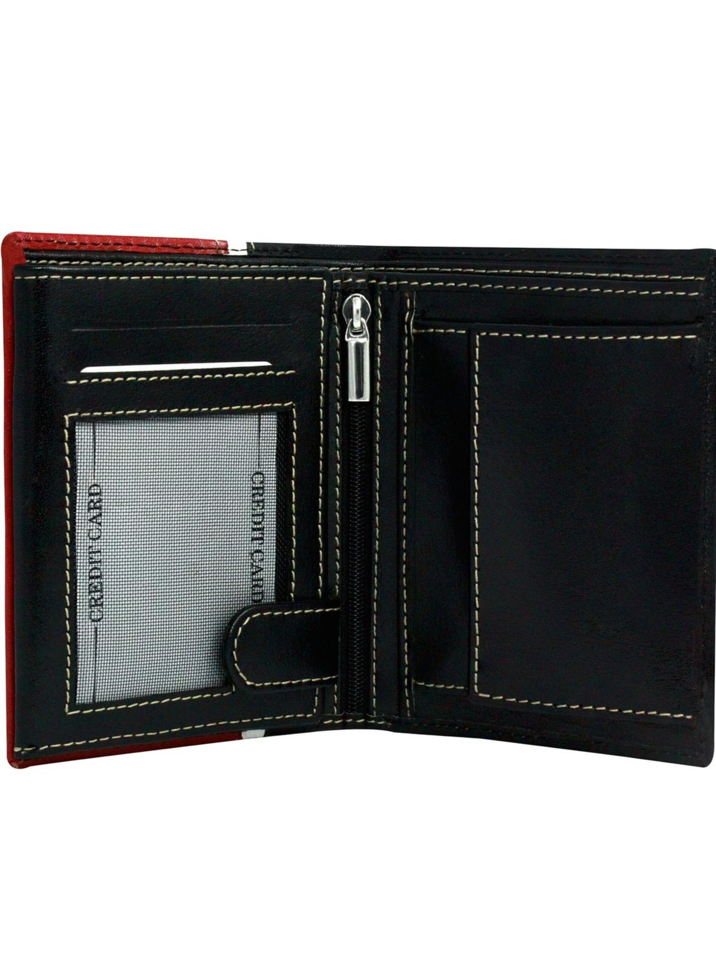 DrachenLeder - Cartera en negro