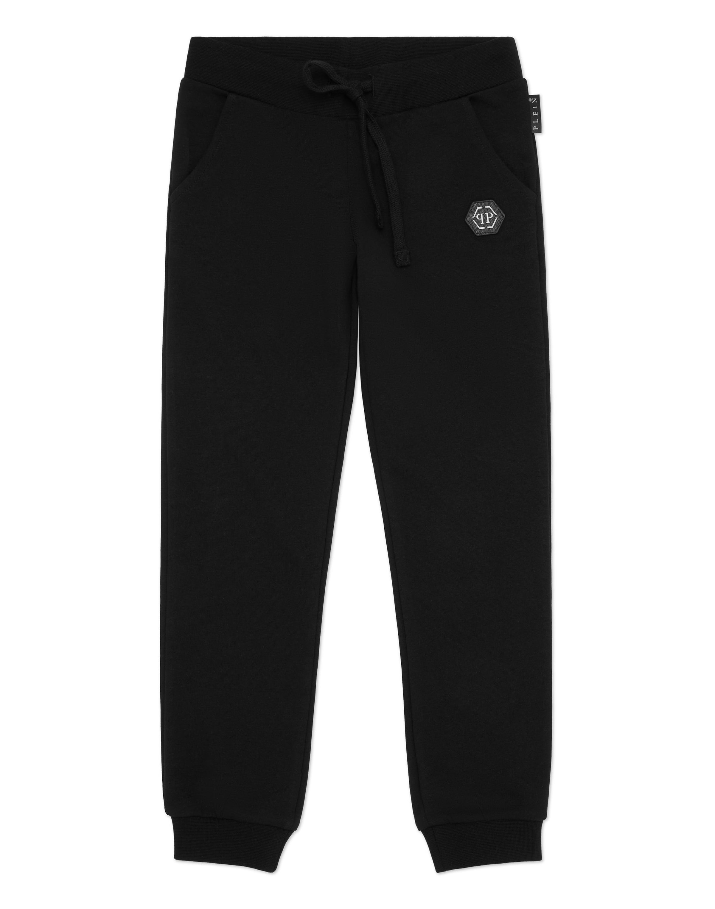 Philipp Plein - Tapered Pantalón en negro: frente