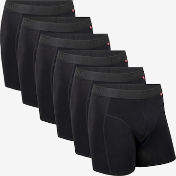 DANISH ENDURANCE Pants 'Organic Trunks' in Schwarz: Vorderseite
