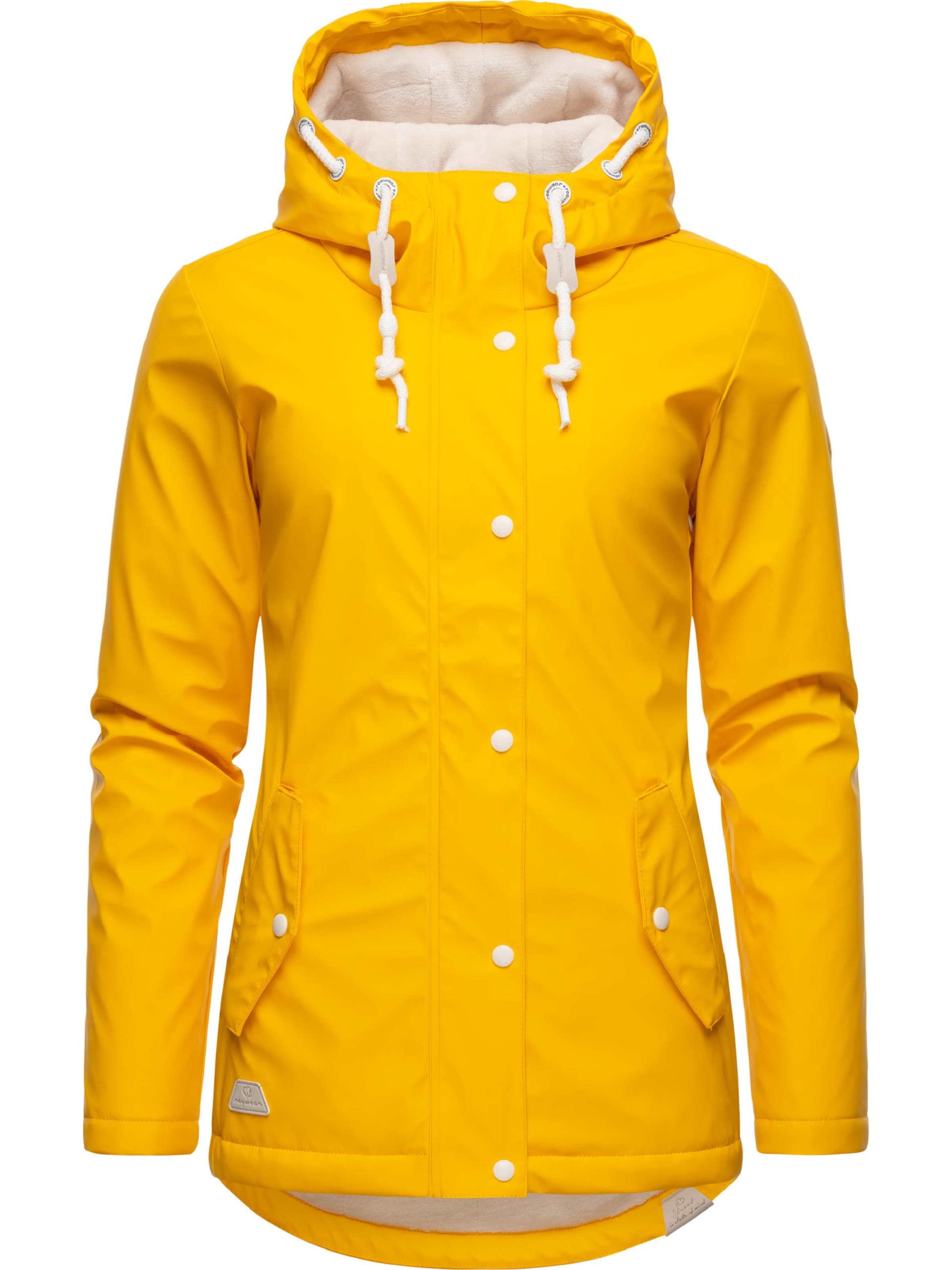 Ragwear - Chaqueta funcional 'Marge' en amarillo: frente
