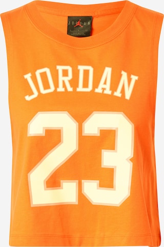 Jordan Top in Oranje: voorkant