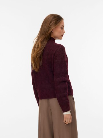 VERO MODA Sweater 'VMVirgo' in Red