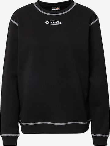 ELLESSE Sweatshirt 'Mirabella' in Schwarz: predná strana