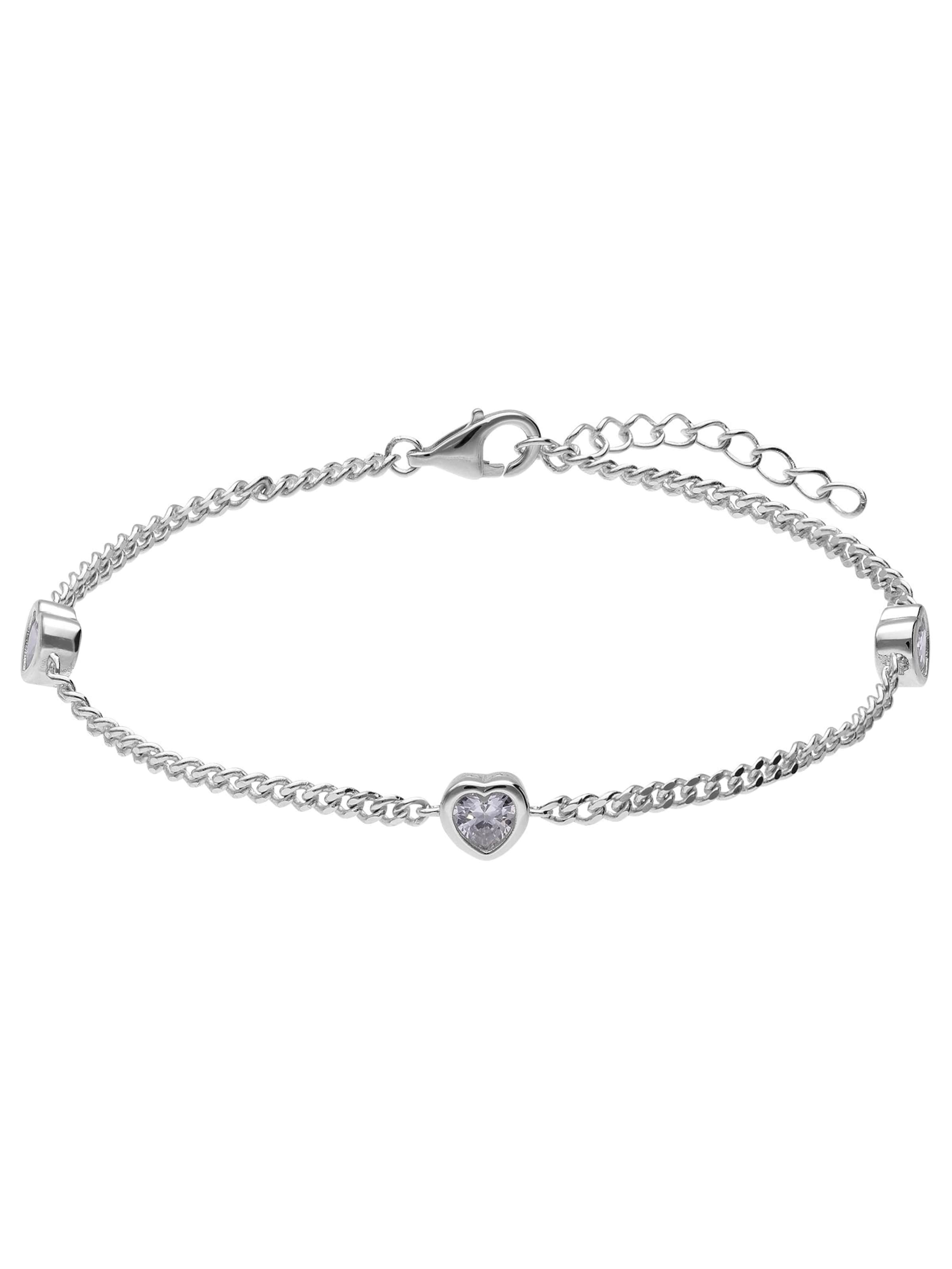 Lucardi Bracelet in Silver: front
