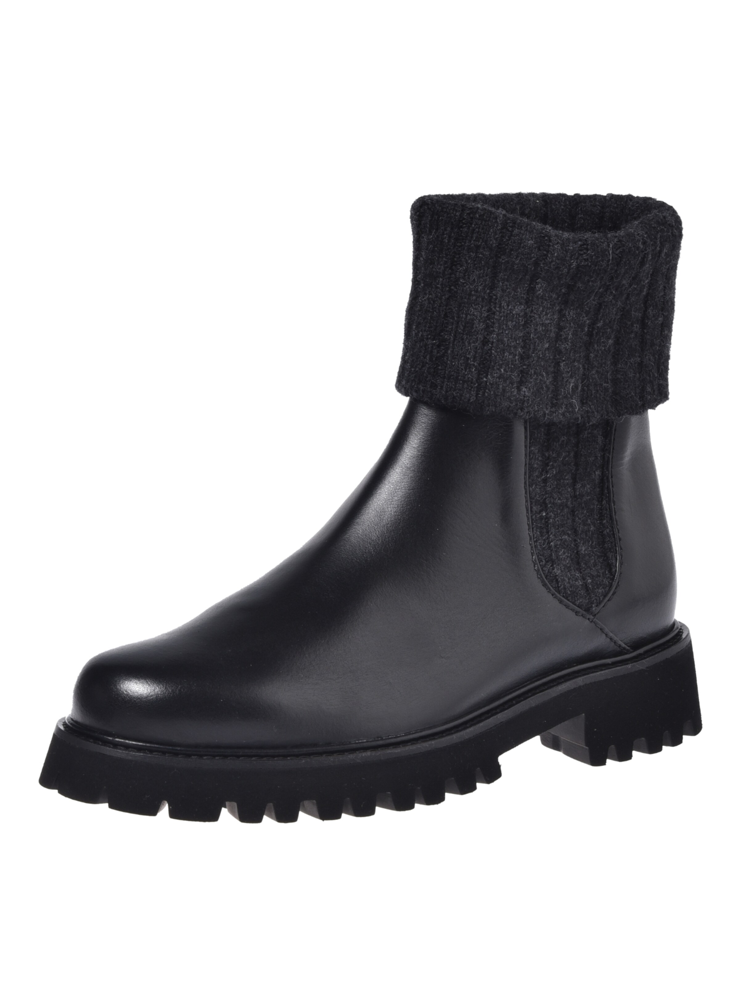 BALDININI Chelsea boots in Zwart: voorkant