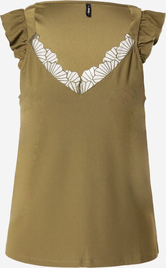 ONLY Top 'SILJA' in Olive / White, Item view