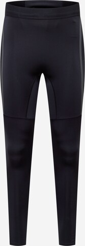 Skinny Pantalon de sport 'Saturday Long ' ADIDAS SPORTSWEAR en noir : devant