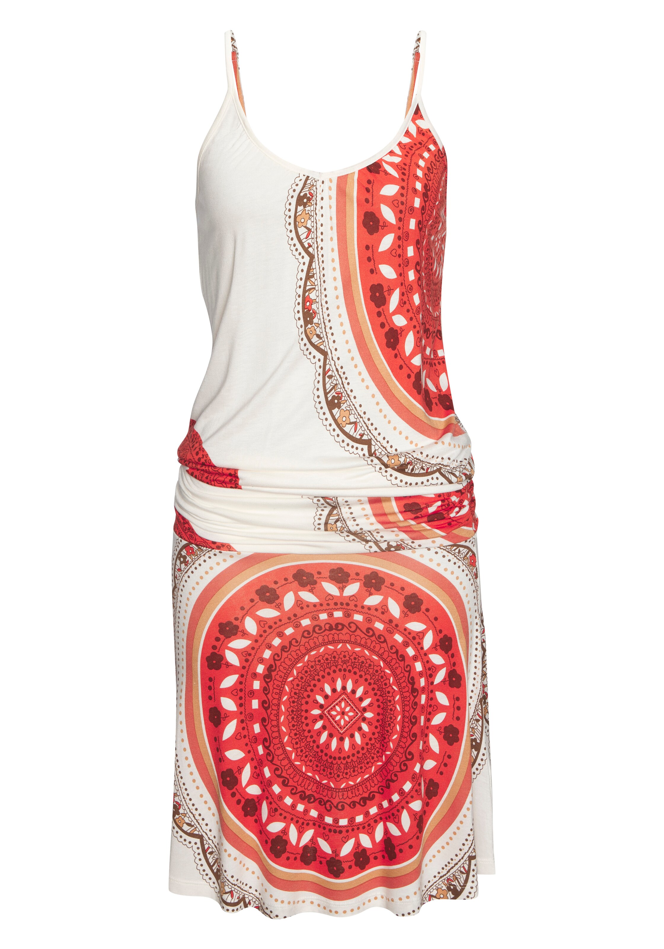 BEACH TIME Φόρεμα παραλίας σε πορτοκαλί: μπροστά