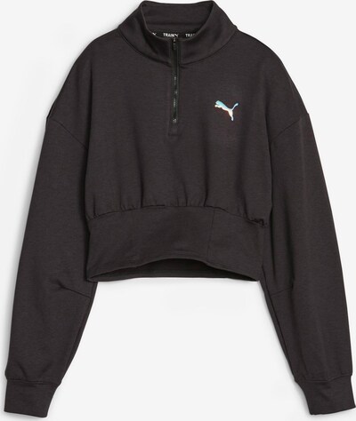 PUMA Sportska sweater majica u crna / bijela, Pregled proizvoda