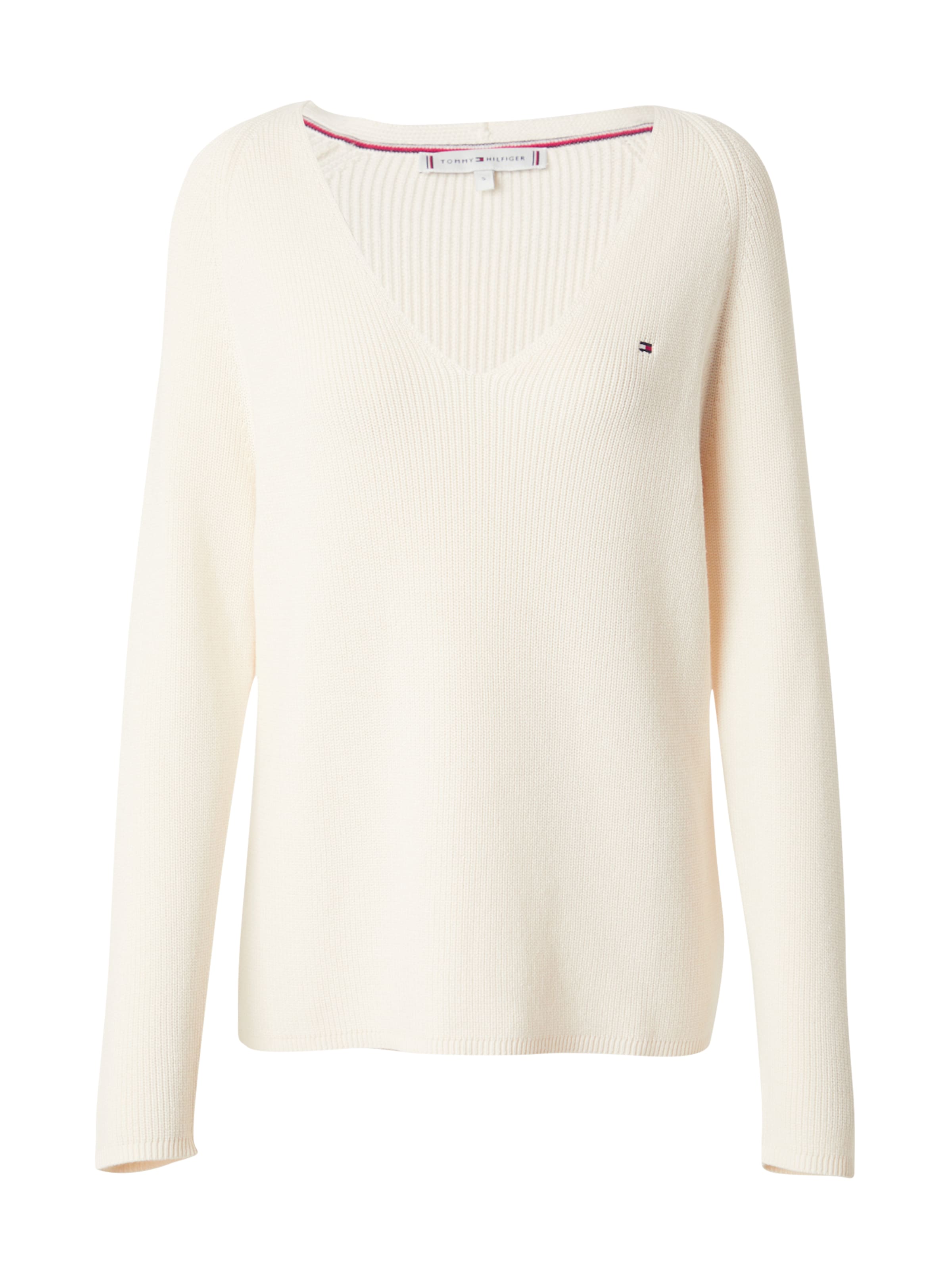 TOMMY HILFIGER Pullover in Beige: Vorderseite