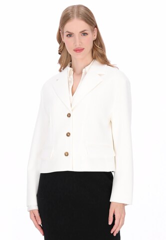 Blazer DreiMaster Klassik en blanc : devant