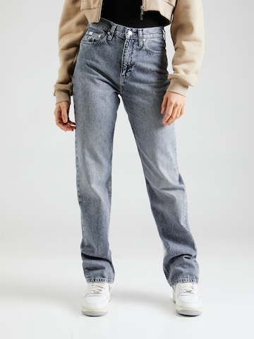 Calvin Klein Jeans Regular Jeans in Blauw: voorkant