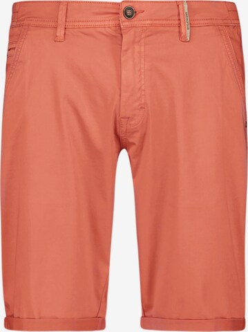 No Excess Regular Chino Pants in Orange: front