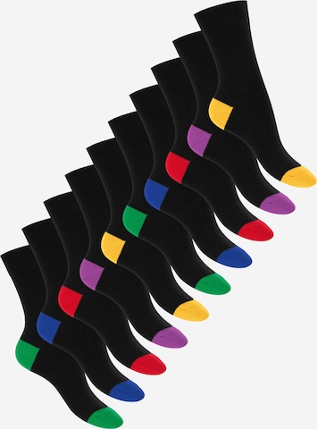 footstar Socks in Yellow: front
