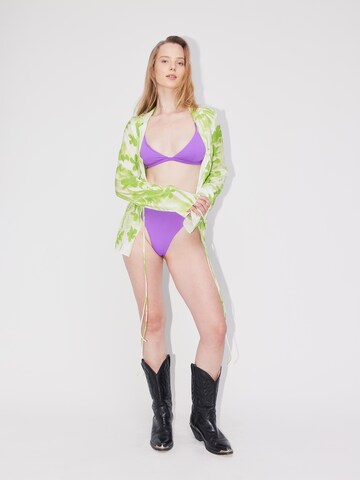 ReBirth Studios x Bionda Triangle Bikini Top 'Melina' in Purple