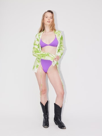 Triangle Hauts de bikini 'Melina' ReBirth Studios x Bionda en violet